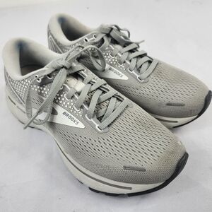 Brooks Ghost 14 Women's 7 M Gray Athletic Running Shoes